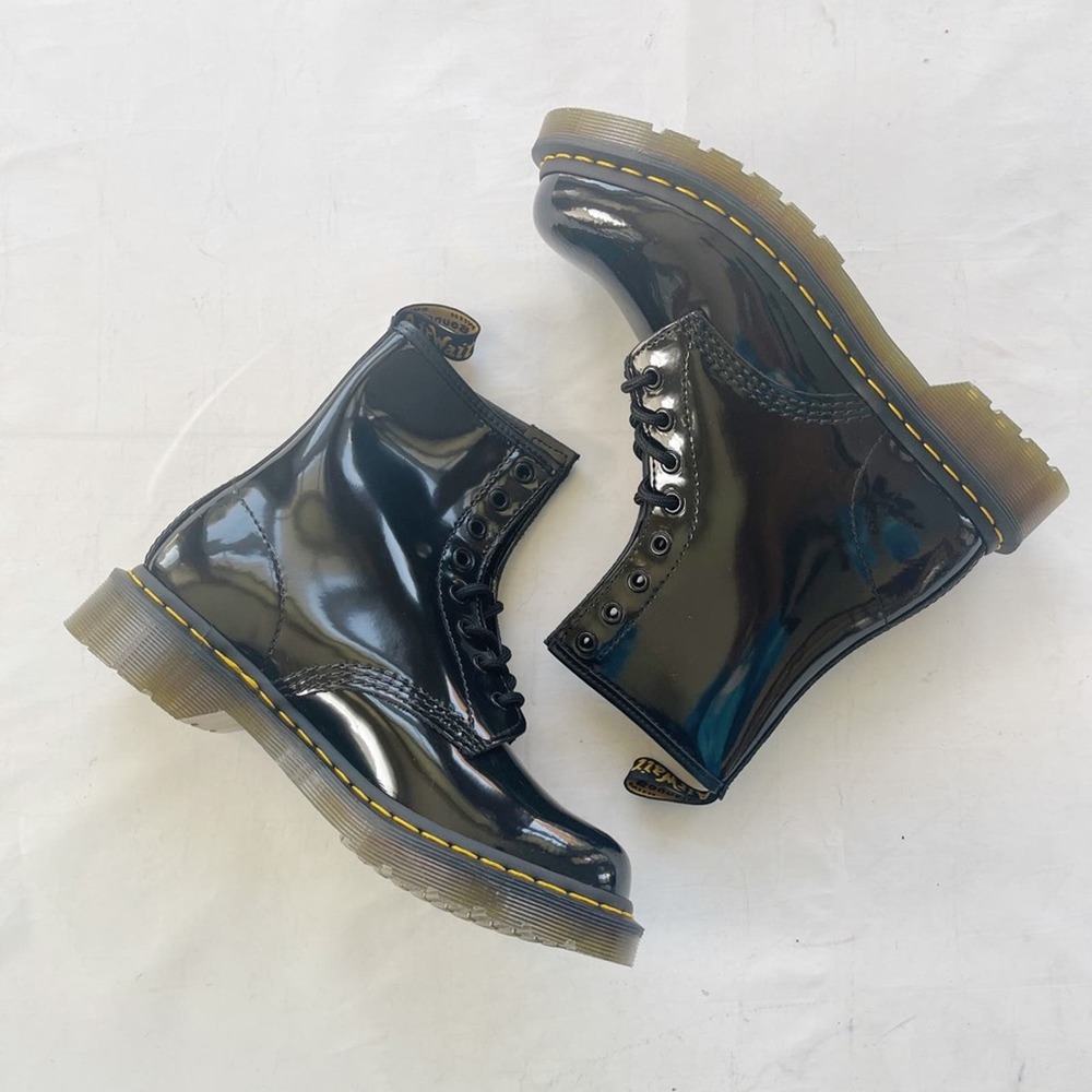 [Dr. Martens] NEW 1460W black patent leather boots new in box US Women's size 7